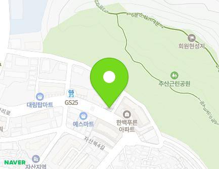 경상남도 창원시 마산합포구 자산삼거리로 78 (자산동, 한아트미술학원) 지도