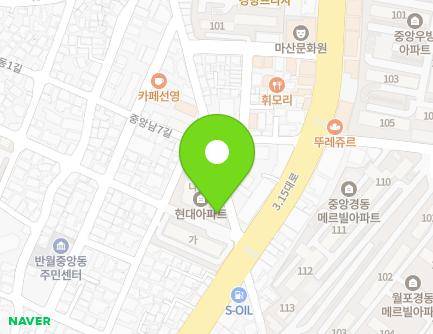 경상남도 창원시 마산합포구 중앙남8길 6 (중앙동2가, 재봉빌딩) 지도
