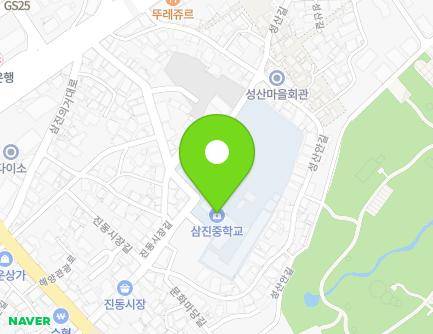 경상남도 창원시 마산합포구 진동면 성산길 51 (삼진중학교) 지도