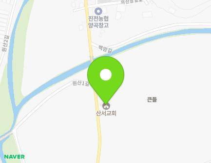경상남도 창원시 마산합포구 진전면 의산삼일로 214 (산서교회) 지도