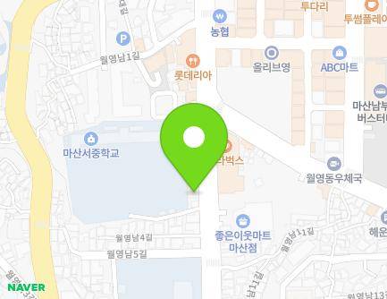 경상남도 창원시 마산합포구 월영남로 10 (해운동, 국제약국) 지도