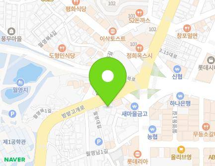 경상남도 창원시 마산합포구 밤밭고개로 442-2 (해운동, 영어전문학원) 지도