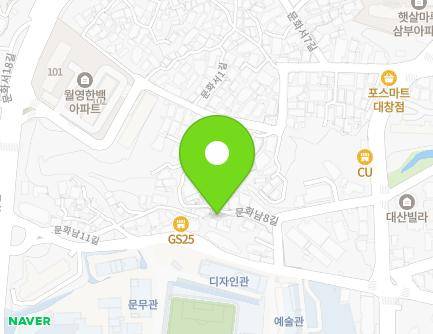 경상남도 창원시 마산합포구 문화남8길 31 (화영동) 지도