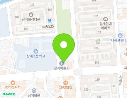경상남도 창원시 마산회원구 내서읍 삼계로 32 (경찰서내서지구대) 지도