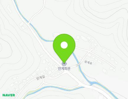 경상남도 창원시 마산회원구 내서읍 삼계로 194 (안계마을회관) 지도