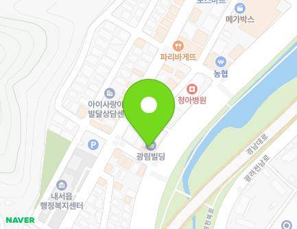 경상남도 창원시 마산회원구 내서읍 광려천서로 57 (기업은행) 지도