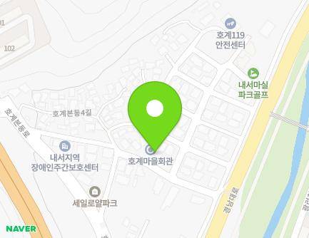 경상남도 창원시 마산회원구 내서읍 호계본동2길 15-4 (호계마을회관) 지도