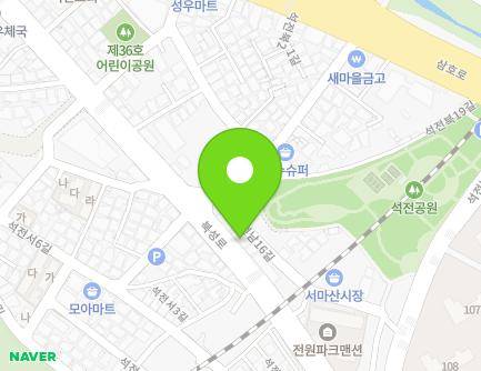 경상남도 창원시 마산회원구 북성로 256 (석전동, 행복한교회) 지도