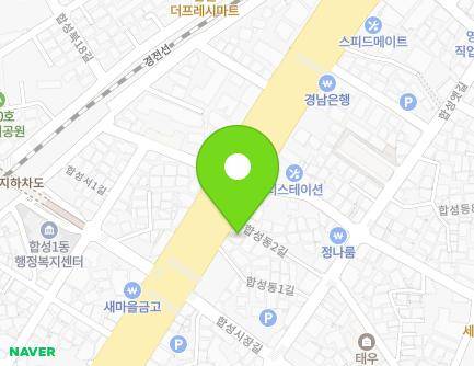 경상남도 창원시 마산회원구 3·15대로 796 (합성동, 주택) 지도