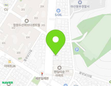 경상남도 창원시 마산회원구 팔용로 80 (합성동, 가람어린이집) 지도