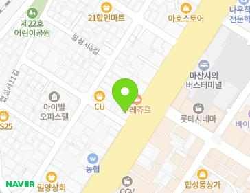 경상남도 창원시 마산회원구 3·15대로 743 (합성동, 경남외국어학원) 지도