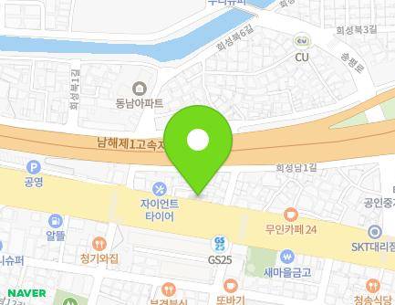 경상남도 창원시 마산회원구 북성로 360 (회성동, 대영카부분정비) 지도