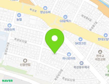 경상남도 창원시 마산회원구 회성남15길 36 (회성동, 재건중부교회) 지도
