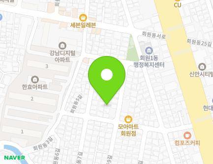 경상남도 창원시 마산회원구 회원동9길 31-1 (회원동) 지도