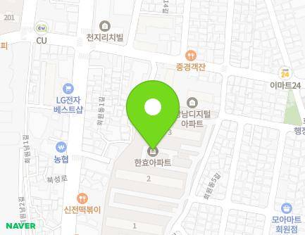 경상남도 창원시 마산회원구 회원동3길 38 (회원동, 한효아파트) 지도