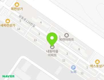 경상남도 창원시 성산구 삼동로128번길 60 (내동, 내동아파트) 지도