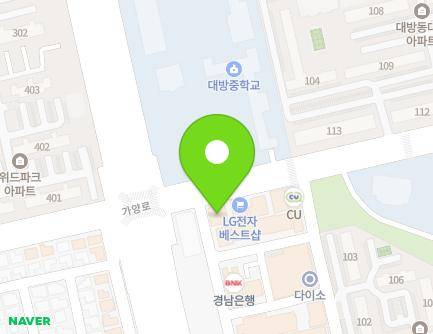 경상남도 창원시 성산구 가양로124번길 1 (대방동, 무궁화빌딩) 지도