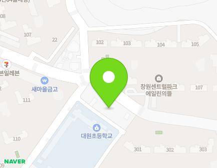 경상남도 창원시 성산구 대원로 87 (대원동) 지도
