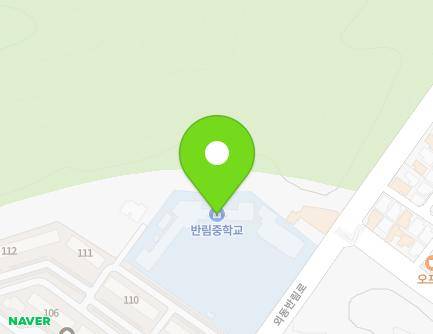 경상남도 창원시 성산구 외동반림로 237 (반림동, 반림중학교) 지도