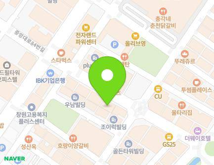 경상남도 창원시 성산구 단정로 14 (상남동, 쌍둥이빌딩) 지도