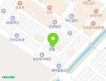 경상남도 창원시 성산구 마디미로 73 (상남동, 동부석유판매(주)) 지도