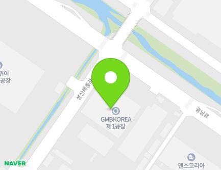 경상남도 창원시 성산구 웅남로 618 (성산동, 지엠비코리아(주)) 지도