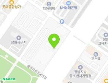 경상남도 창원시 성산구 중앙대로 215 (용호동) 지도