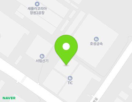 경상남도 창원시 성산구 공단로 253 (웅남동, 티아이씨(주)) 지도
