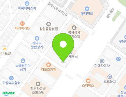 경상남도 창원시 성산구 중앙대로 99 (중앙동, 신한은행) 지도