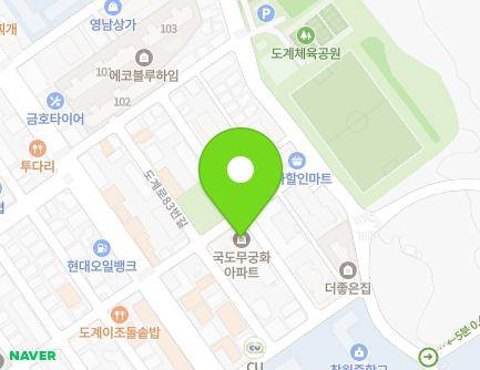 경상남도 창원시 의창구 도계로95번길 6-5 (도계동, 국도무궁화맨션) 지도