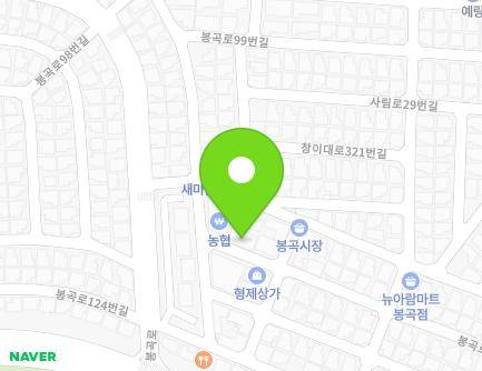 경상남도 창원시 의창구 봉곡로115번길 3 (봉곡동, 행운상가) 지도