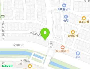 경상남도 창원시 의창구 봉곡로124번길 1 (봉곡동) 지도