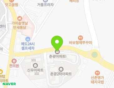 경상남도 창원시 의창구 북면 신촌본포로 14 (춘광아파트) 지도