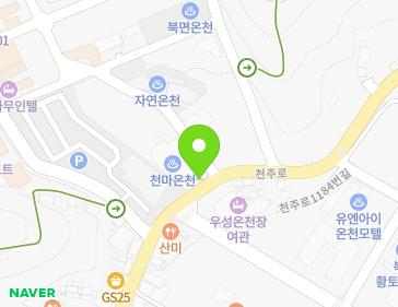 경상남도 창원시 의창구 북면 천주로 1171 지도