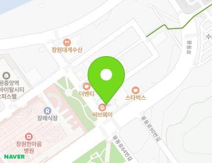 경상남도 창원시 의창구 용동로 85 (사림동) 지도
