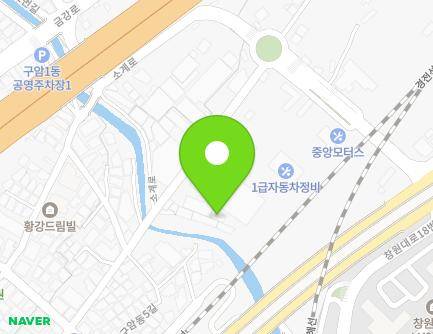 경상남도 창원시 의창구 구암동정길 84-1 (소계동, 부강산업) 지도