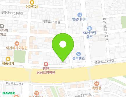 경상남도 창원시 의창구 의안로2번길 37 (소답동, 에은빌딩) 지도