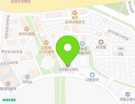 경상남도 창원시 의창구 중동중앙로 95 (중동) 지도