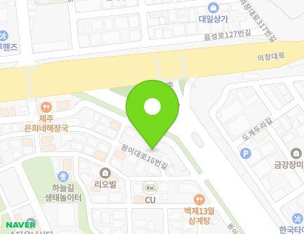 경상남도 창원시 의창구 원이대로16번길 8-8 (중동) 지도