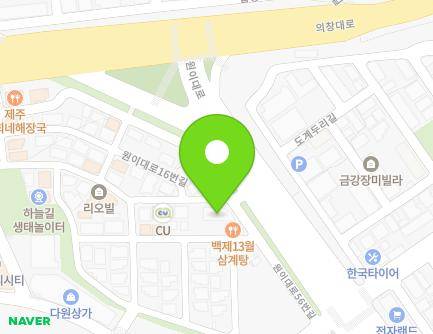 경상남도 창원시 의창구 원이대로16번길 3 (중동) 지도