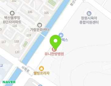 경상남도 창원시 의창구 평산로 102 (팔용동, 녹주빌딩) 경상남도 창원시 의창구 평산로 102 (팔용동, 녹주빌딩) 지도