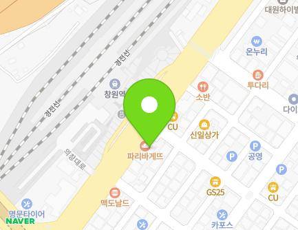 경상남도 창원시 의창구 의창대로62번길 2 (팔용동, 동영오피스) 지도