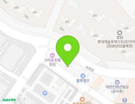 경상남도 창원시 의창구 창원대로363번길 22-17 (팔용동, 신창빌딩) 지도