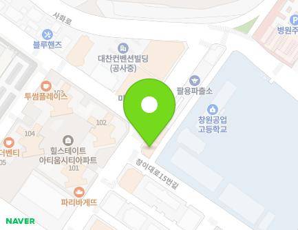경상남도 창원시 의창구 창이대로15번길 24 (팔용동, 서주빌딩) 지도