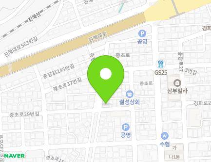 경상남도 창원시 진해구 중초로29번길 6-1 (경화동, 강남빌라) 지도