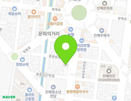 경상남도 창원시 진해구 중원로 41 (광화동, 희망방문요양센터) 지도