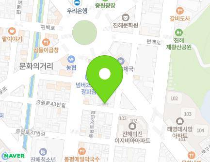 경상남도 창원시 진해구 중원로44번길 7 (광화동) 지도
