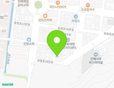 경상남도 창원시 진해구 태평로8번길 19 (대영동) 지도