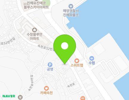 경상남도 창원시 진해구 속천로 74 (대죽동, 대풍빌라) 지도