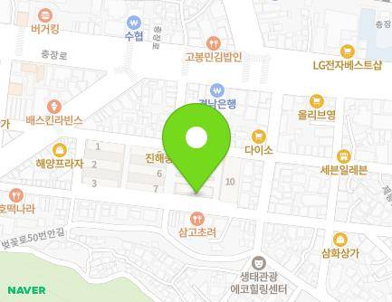 경상남도 창원시 진해구 벚꽃로60번길 19-2 (송학동, 중앙상가아파트) 지도